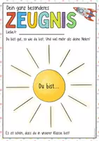 Vorschau - Arbeitsblätter - Stärkenzeugnis Grundschule "Das starke Zeugnis" + Stärkenliste - Seite 2