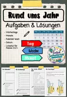 Vorschau - Unterrichtsreihen - Der Kalender - Aufgabenheft - Deckblatt