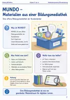 Vorschau - Arbeitsblätter - Digitale Lernimpulse im September Infobroschuere Klasse 5 bis 6 kostenlose Lernplattformen - Seite 1