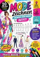 Vorschau - Stundenentwürfe - Mode zeichnen – Fashion-Vorlagen zum Entwerfen eigener Outfits und Kleidung | Kreatives Kunstprojekt | Sekundarstufe I & II - Deckblatt
