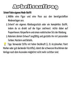 Vorschau - Stundenentwürfe - Mode zeichnen – Fashion-Vorlagen zum Entwerfen eigener Outfits und Kleidung | Kreatives Kunstprojekt | Sekundarstufe I & II - Seite 1