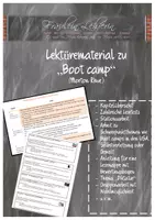 Vorschau - Arbeitsblätter - Unterrichtsmaterial: Morton Rhue "Boot camp", Lektüreunterricht! - Deckblatt