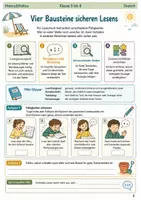 Vorschau - Arbeitsblätter - Deutsch Sommertraining Megabundle Klasse 5 bis 6 Lesen Rechtschreibung Grammatik und Schreiben - Seite 2