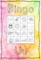 Vorschau - Stationenlernen - Bingo Laut U - Lauterkennung und phonologische Bewusstheit - Buchstabe der Woche - Seite 3