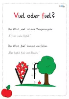 Vorschau - Poster - Viel oder fiel - die Merkhilfe mit den Äpfeln - Seite 2