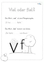 Vorschau - Poster - Viel oder fiel - die Merkhilfe mit den Äpfeln - Seite 3