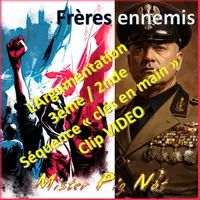 Aperçu - Préparation de séquence / Séquence complète - L’ARGUMENTATION 3ème/2nde CLIP VIDEO FRERES ENNEMIS - Page de couverture
