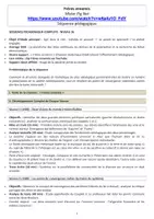 Aperçu - Préparation de séquence / Séquence complète - L’ARGUMENTATION 3ème/2nde CLIP VIDEO FRERES ENNEMIS - Page 1