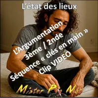 Aperçu - Préparation de séquence / Séquence complète - L’ARGUMENTATION 3ème/2nde CLIP VIDEO L’ETAT DES LIEUX - Page de couverture