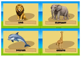 Vorschau - Arbeitsblätter - Who Am I - Animals (reading, quiz, writing) - Seite 2