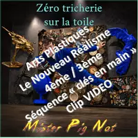 Aperçu - Préparation de séquence / Séquence complète - Nouv.Réalisme-Ar.Plast.4/3èCLIP Zéro tricherie sur la toile - Page de couverture