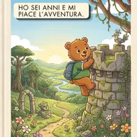 anteprima - Opere didattiche / Libri di testo - Libro 1 CAA - Milo l'orsetto - Pagina 2