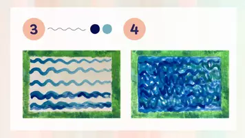Vorschau - Mal- und Bastelvorlagen - Swimmingpool Kunstwerk Kunstbilder Grundschule Sommer - Seite 3
