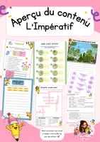 Vorschau - Arbeitsblätter - L'Impératif – Méga Pack d'activités avec corrigés - Seite 1