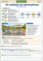 Vorschau - Arbeitsblätter - Bild und Text verbinden Sommertraining Arbeitsheft Klasse 5 bis 6 Informationen kombinieren - Seite 2