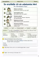 Vorschau - Arbeitsblätter - Unbekannte Wörter erschließen Arbeitsheft Klasse 5 bis 6 Kontext und Wortbausteine nutzen - Seite 2