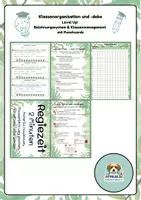 Vorschau - Mal- und Bastelvorlagen - Classroom Management Komplettpaket – Klassenorganisation, Klassenraumdeko, Regeln & Routinen - Seite 1