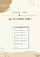Vorschau - Merkblätter - Operatoren Chemieunterricht Land SH - Deckblatt