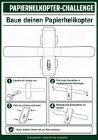 Vorschau - Stundenentwürfe - Papierhelikopter-Challenge | Technik Klasse 6-7 - Seite 1