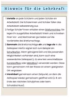 Vorschau - Arbeitsblätter - Eine Zeitkapsel erstellen (Reflexion Schuljahresende) - Seite 1
