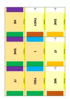 Vista previa - Hojas de trabajo - To Have Got - Juego de Dominó 🧩 Estructura de Oraciones (Inglés 5.º / 6.º de Primaria) - página 3