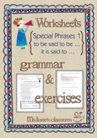 Vorschau - Arbeitsblätter - Special Phrases 1 - said to be - Deckblatt