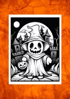 Vorschau - Mal- und Bastelvorlagen - 100 Halloween Malbilder - Ausmalbilder für Kinder - Seite 2