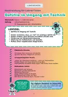 Vorschau - Arbeitsblätter - Gefühle im Umgang mit Technik – Teil 6 - Seite 1