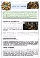 Vorschau - Arbeitsblätter - Geschichten_Tiere_vor_Gericht - Deckblatt