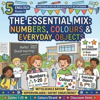 Vorschau - Arbeitsblätter - The Essential Mix - Numbers, Colours and Everyday Objects - Deckblatt