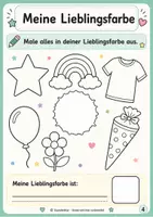 Vorschau - Arbeitsblätter - Das bin ich: Mal- und Kennenlernheft für Klasse 1-4 - Seite 3