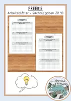 Vorschau - Arbeitsblätter - Arbeitsblätter Sachaufgaben - Klasse 1 - Deckblatt