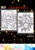 Vorschau - Spiele - 110 Christmaaas Malbilder - Ausmalbilder für jedes Alter - Deckblatt