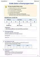 Vorschau - Arbeitsblätter - Stellenwertsystem Arbeitsheft Klasse 5 bis 6 - Seite 2