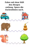 previzualizare - Schwungübungen für die Vorschule & Kindergarten - 5 Seiten - Pagina 2
