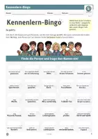 Vorschau - Arbeitsblätter - Kennenlern-Bingo Sekundarstufe – erste Schulwoche Klasse 5-9 - Seite 2
