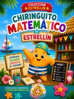 Vista previa - Unidades / Secuencias / Situaciones de Aprendizaje - El Chiringuito de Estrellín. Proyecto manipulativo de verano 1.º y 2.º de Primaria. - Portada