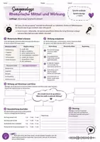 Vorschau - Arbeitsblätter - Du bist gut genug rhetorische Mittel - Seite 1