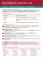 Vorschau - Arbeitsblätter - Present Progressive Vertretungsstunde Englisch Kl. 5 - Seite 1