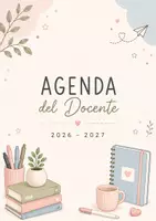 anteprima - Programmi scolastici / Materiali per docenti - Agenda del Docente 2026/2027 | PDF stampabile - Pagina di copertina