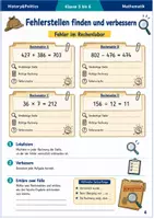Vorschau - Arbeitsblätter - Mathe Fehlerdetektiv Arbeitsheft Klasse 5 bis 6 - Seite 3