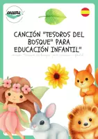 Vista previa - Recursos multimedia - CANCIÓN ''TESOROS DEL BOSQUE'' PARA EDUCACIÓN INFANTIL'' - Portada