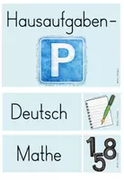 Vorschau - Poster - Hausaufgabenparkpatz - Seite 1