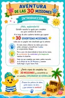 Vista previa - Unidades / Secuencias / Situaciones de Aprendizaje - Aventura Estrellín: ¡Me mancho las manos! Cuaderno Pintura de dedos. 30 misiones. +3 años - página 2