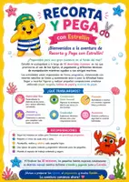 Vista previa - Unidades / Secuencias / Situaciones de Aprendizaje - Recorta y Pega con Estrellín. 30 Misiones de Motricidad Fina. 1 y 2 de Primaria. - página 1