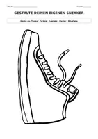 Vorschau - Stundenentwürfe - Designe deinen eigenen Sneaker – Kunst in 30 Minuten | 3-seitige Sofortdruck-Version - Seite 2