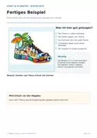 Vorschau - Stundenentwürfe - Designe deinen eigenen Sneaker – Kunst in 30 Minuten | 3-seitige Sofortdruck-Version - Seite 3