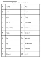 Voorbeeld - zoemfestival spellingspel en leesspel - Pagina 2
