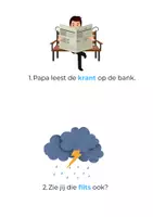 Voorbeeld - zoemfestival spellingspel en leesspel - Pagina 3