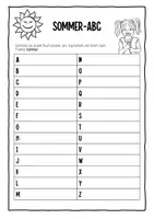 Vorschau - Arbeitsblätter - Sommer ABC Deutsch DaZ Grundschule Sek I - Seite 2